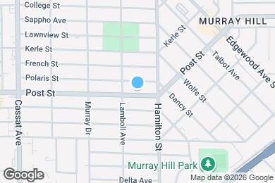 Map image of the property - 4539 Post St