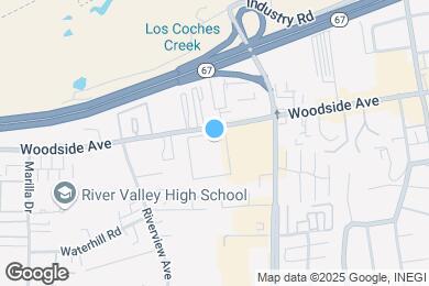 Map image of the property - Woodside Apartments