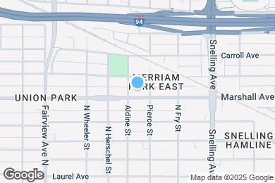 Map image of the property - 1689 Marshall Ave