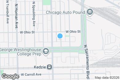 Map image of the property - 518 N Troy St