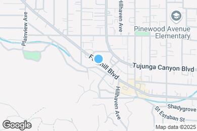 Map image of the property - 7320 Foothill Blvd