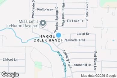 Map image of the property - 1808 Lariat Dr