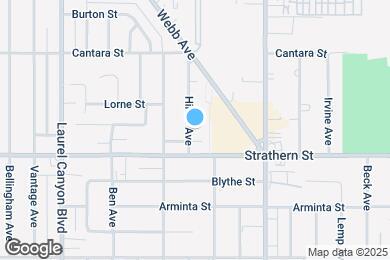 Map image of the property - 8026 Hinds Ave