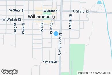 Map image of the property - 104 W South St