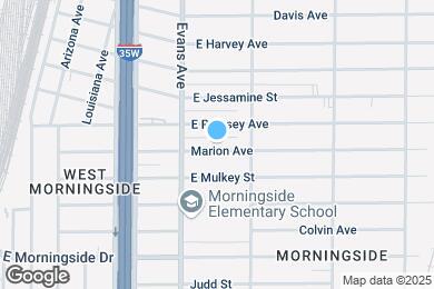 Map image of the property - 929 Marion Ave