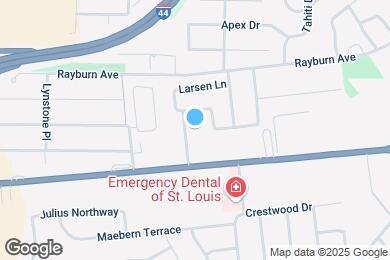 Map image of the property - 1506 Starling Dr