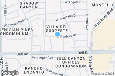 Map image of the property - 3141 W Danbury Dr