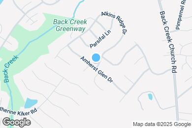 Map image of the property - 11114 Amherst Glen Dr