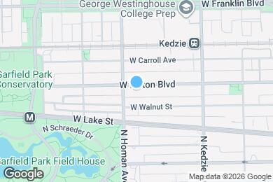 Map image of the property - 3341 W Fulton Blvd