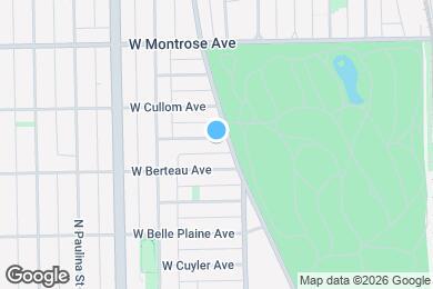 Map image of the property - 1425 W Hutchinson St