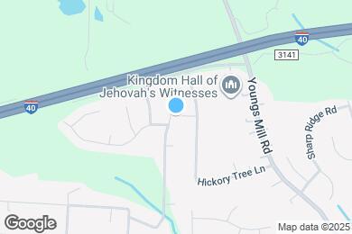 Map image of the property - 3904 Edgewood Terrace Rd