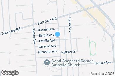 Map image of the property - 1482 Grundy Ave