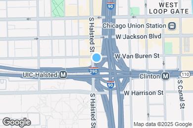 Map image of the property - 413 S Halsted St