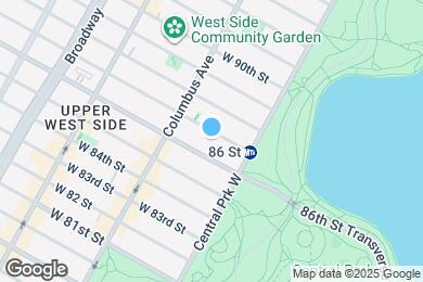 Map image of the property - 32 W 87th St