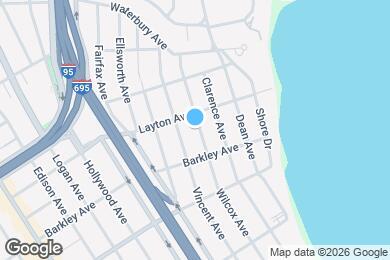 Map image of the property - 1027 Wilcox Ave