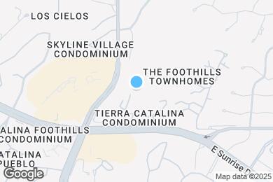 Map image of the property - 6500 N Tierra De Las Catalinas