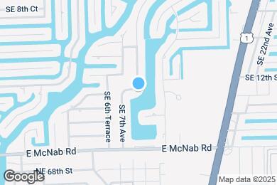 Map image of the property - 1220 SE 7th Ave
