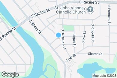 Map image of the property - 1040 Carrington St