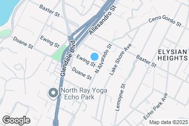 Map image of the property - 2001 N Alvarado St