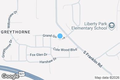 Map image of the property - 8017 Grand Gulch Dr