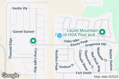 Map image of the property - 11511 Oaks Hike