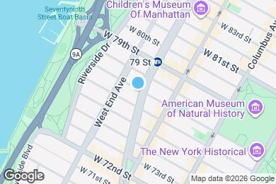 Map image of the property - 227 W 77th St