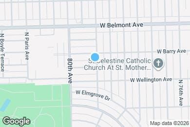 Map image of the property - 7900 W Metropole St