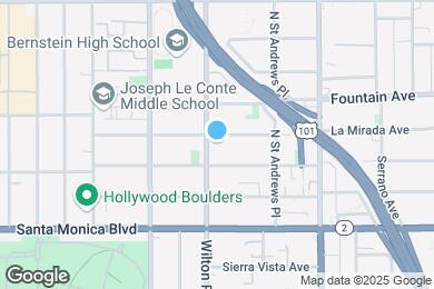 Map image of the property - La Mirada Plaza Apartments