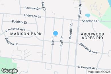 Map image of the property - 302 Nix Dr