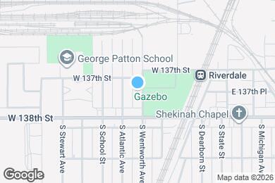 Map image of the property - 13708 S Wentworth Ave