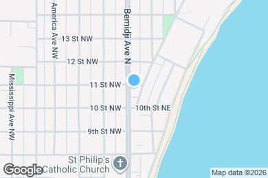 Map image of the property - 106 11th St NE