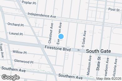 Map image of the property - 8676 Evergreen Ave