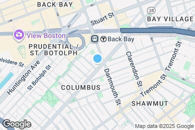 Map image of the property - 357 Columbus Ave