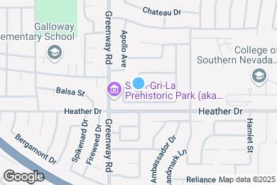 Map image of the property - 414 Sunburst Dr