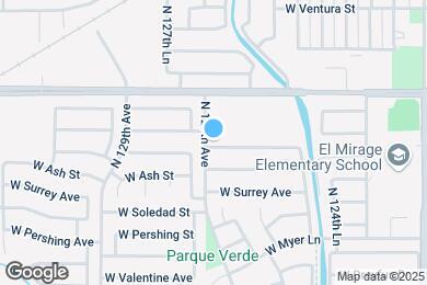 Map image of the property - 12650 W Willow Ave
