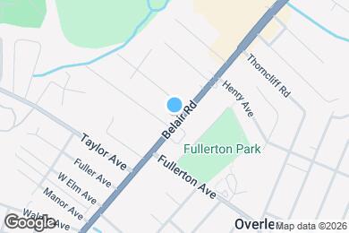 Map image of the property - 7518 Belair Rd