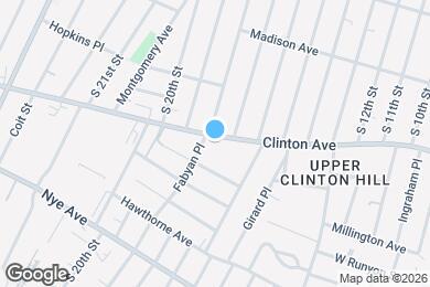 Map image of the property - 808 Clinton Ave