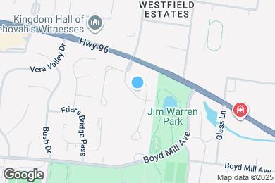 Map image of the property - 1112 Clairmonte Dr