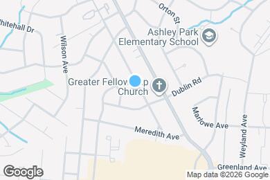 Map image of the property - 2414 Heywood Ave