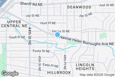 Map image of the property - 4627 Gault Pl NE