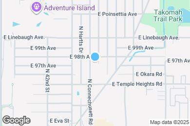 Map image of the property - 9622 N Ojus Dr