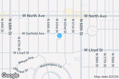 Map image of the property - 2162 N 63rd St