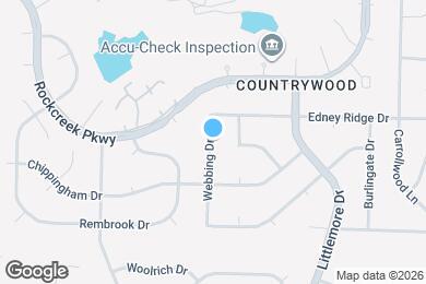 Map image of the property - 2260 Webbing Dr
