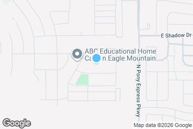 Map image of the property - 1298 E Rachel Way