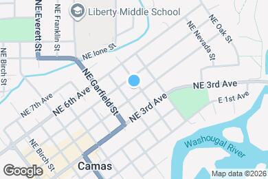 Map image of the property - 935 NE 4th Ave