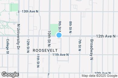 Map image of the property - 1146 9th St N