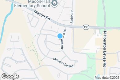 Map image of the property - 1225 Havenwood Dr