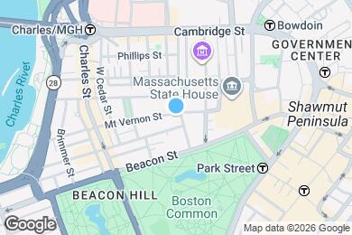Map image of the property - 42 Mount Vernon St