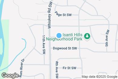 Map image of the property - 813 Cedar St SW