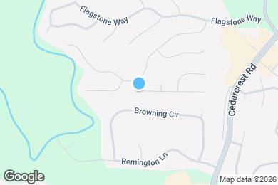 Map image of the property - 38 Lilyfield Ln